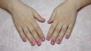 Leopard manicure tutorial / Леопардовый маникюр