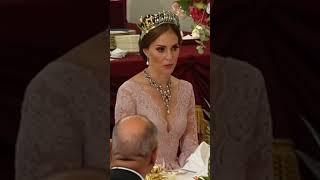 Princess Catherine looks stunning At State￼ banquet#katemiddletion #britishroyalfamily