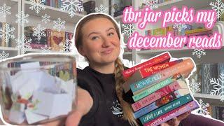 tbr prompt jar picks my december tbr  the final tbr of the year!