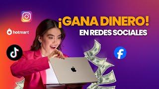 Cómo GANAR DINERO en REDES SOCIALES