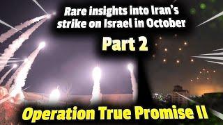 The paradox details of Iran's 1st Oct. missile strikes on Israel