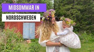 Unser erstes Midsommar-Fest in Nordschweden