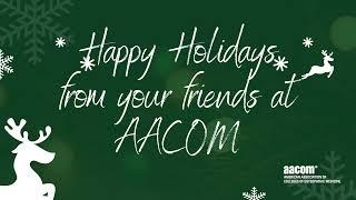 Warmest Wishes From Your Friends at AACOM