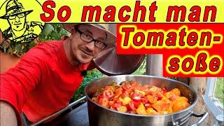 Tomatensoße selber machen und einkochen. Und: Rigotti zum Thema Botulismus