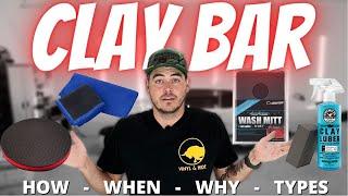 Easiest way to CLAY your Car! How When and Why you need to clay bar your car. Best Types of Clay Bar
