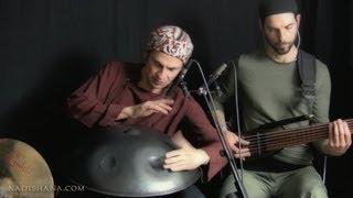 Nadishana - Kuckhermann - Metz trio, "SHU KHUR" (hang drum, handpan, percussion, fretless bass)