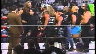 3-30-98 nWo Hollywood promo with Kevin Nash trouble