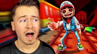 SPIELE niemals SUBWAY SURFERS HORROR... (HILFE)