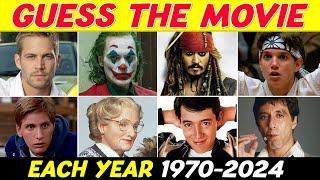 Guess the MOVIE by the SCENE Quiz | Each Year 1970 to 2024 