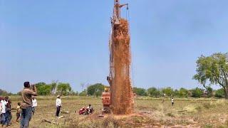 Borewell Drilling With Coconut water checking Method | 30 Hp Motor 175 Feet Deep boring | Borewells
