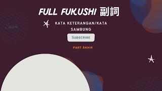 Full kata Keterangan Bahasa Jepang Part 8 #belajarbahasajepangdasar