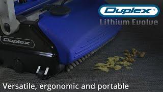 Duplex Lithium Evolve - the most portable and versatile floor cleaner