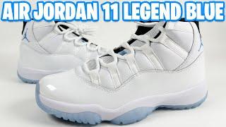 AIR JORDAN 11 LEGEND BLUE (COLUMBIA) 2024 REVIEW - EVERYTHING YOU NEED TO KNOW