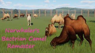 Narwhaler's Bactrian Camel Remaster by Narwhaler - Planet Zoo Mod