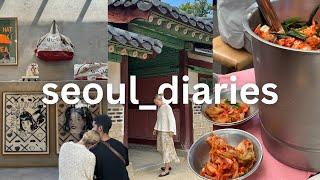 Seoul Vlog  Gwangjang Market, Exploring Hongdae & Soju Tasting..