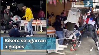 Se desata pelea y se agarran a sillazos en Tres Marías