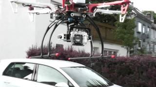 DJI F550 gopro Hero3 Gimbel Test