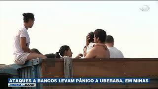 Ataques a banco levam pânico a Uberaba/MG