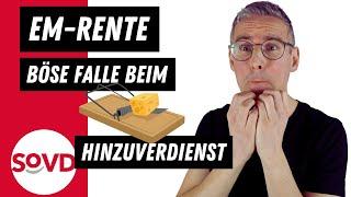 Arbeiten mit Erwerbsminderungsrente: JEDEN Tag unter 3 Stunden?