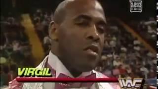 Jake the snake Roberts vs Virgil WWF SuperStars of Wrestling May 6th 1989