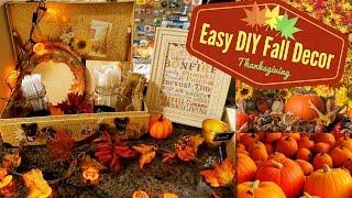 Easy Fall & Thanksgiving DIYs | Angie Lowis