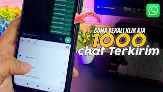 Cara Mudah Kirim Spam Chat WhatsApp - Trik WA Terbaru