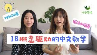 IB概念驱动中文教学【句法和篇章】