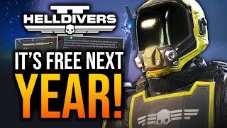 Helldivers 2 - Arrowhead Responds to FREE Armors!