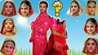  wrong heads sath nibhana sathiya birdal look | gopi bahu | sathiya 2 | celebrity puzzleplay 