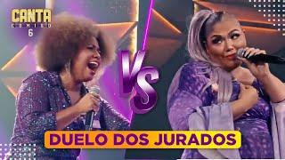 Duelo dos Jurados: Alma Thomas e Thalita Pertuzatti se enfrentam no ‘duelo das divas’