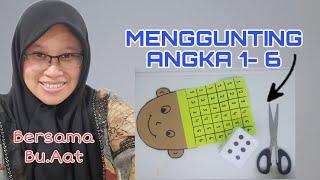 MENGGUNTING ANGKA BERSAMA BU.AAT #Eps.175 #himpaudi#igtki#kober#igra#literasi#kreativitas#angka#diy