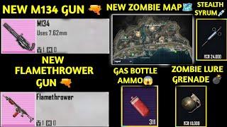 METRO ROYALE CHAPTER 21 :- NEW M134 & FLAMETHROWER ZOMBIE MAP️ STEALTH SYRUM ZOMBIE LURE GRANDE 