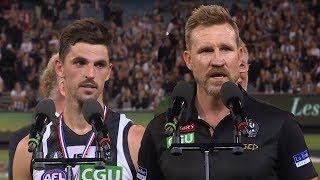 Essendon fans boo Scott Pendlebury Nathan Buckley calls it out | Round 6 2019