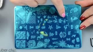Uber Chic Stamping Plates Review & Swatches | Sam H Nails