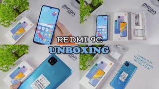 Redmi 9C 128GB Unboxing | Aurora Green Budget Friendly Smartphone *aesthetic*