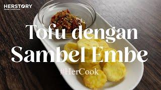 Tofu dengan Samble Embe | ASMR Cooking | HerCook