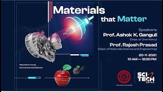 IIT Delhi Sci-Tech Spins Lecture Series (November session): Materials that Matter