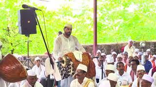 हभप वै हरिश्चंद्र बाबा मोरे यांचे उत्तरकार्य प्रसंगी  चाल हभप हरिभाऊ रिंगे ,सुनील मेस्त्री गुरूजी.