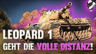 Leopard 1 geht die volle Distanz! [World of Tanks - Gameplay - Deutsch]