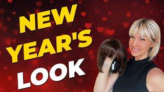 New Year's Look : Blues vs Sing by Ellen Wille | Chiquel Wigs