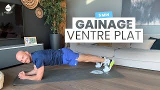  5min - Flat Stomach Gainage - Alexandre Mallier - Move Your Fit