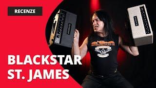 Nejlehčí 50W lampový zesilovač na trhu Blackstar St. James / Recenze: Pavel Marcel