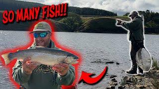 Lure Fishing For Trout At Grassholme Reservoir! I Got A NEW PB!!!