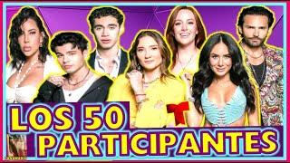 LOS 50 - TODOS LOS PARTICIPANTES 2024 | SEGUNDA TEMPORADA | TELEMUNDO