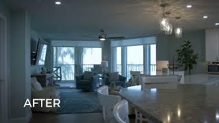 Midnight Pass Condo Renovation Before and After Video | Ramate Construction