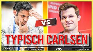 Eine typische Partie von Magnus Carlsen?