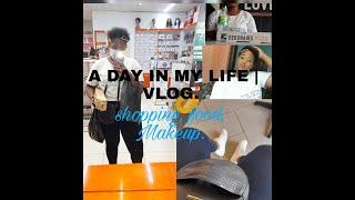 Vlog: A day in my life |shopping,  makeup & food| kea kwanaite