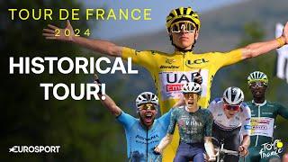 Tour de France 2024 will go down as one of the BEST tours ever! ‍️ 