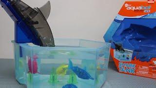 HexBug AquaBot 2.0 - Shark Tank detailed Play Test Review - Snapping, Catching, Splashing fun!