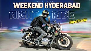 FUN NIGHT RIDE IN HYDERABAD!! | TELUGU MOTOVLOG | SABUSPEC | ASHIK SABU.